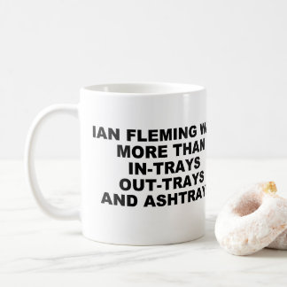 Caneca De Café Ian Fleming Mug