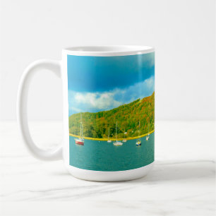 Caneca De Café Iates do Lago Windermere em Cumbria