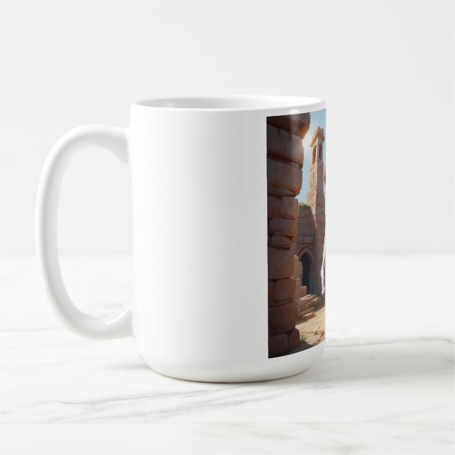 Caneca De Café Ibizan Hound Elegant Coffee Mug (Esquerda)