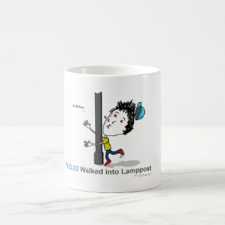 Caneca De Café ICD-10: W22.02 andou no lamppost