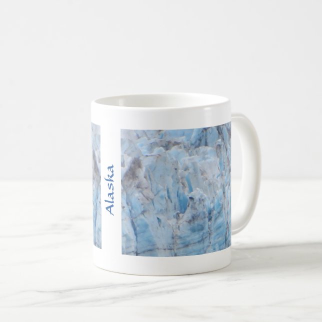 Caneca De Café Ice Blue Alaska 3 (Frente Esquerda)