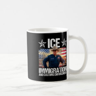 Caneca De Café Ice Funny Trump Imigração E Aplicação Aduaneira