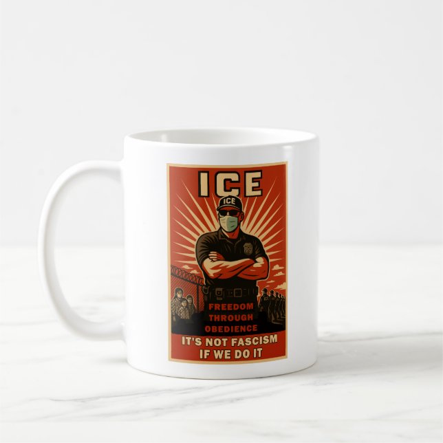 Caneca De Café ICE satire - Mug (Esquerda)