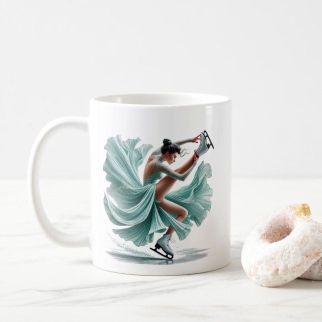 Caneca De Café Ice Skater  (Com Donut)