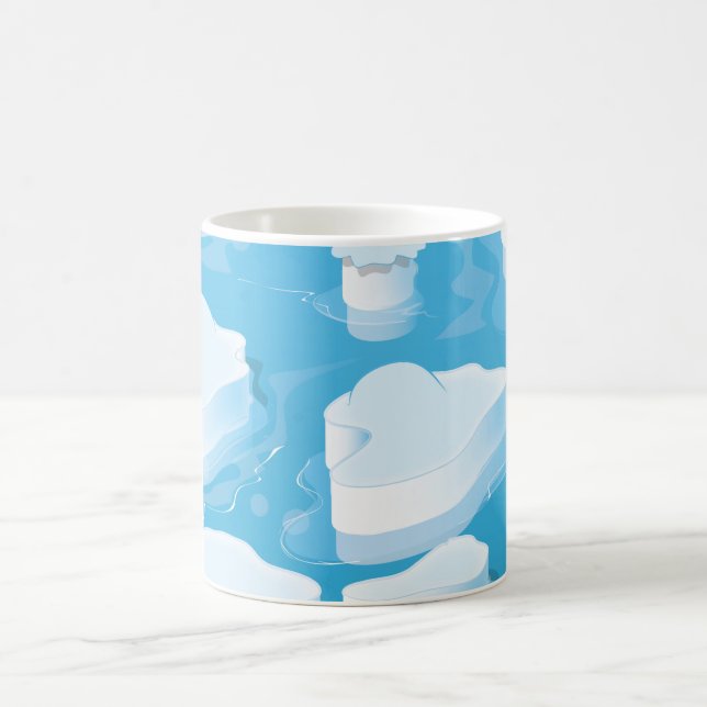 Caneca De Café Icebergs (Centro)