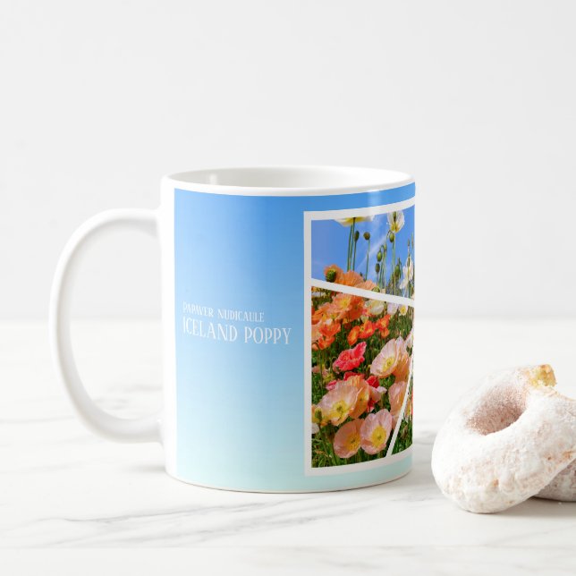 Caneca De Café Iceland Poppy (Com Donut)