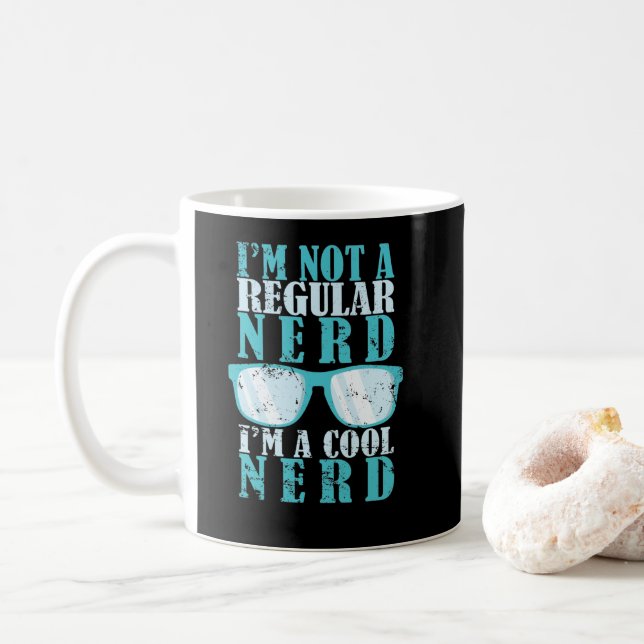 Caneca De Café ich bin kein normaler Nerd, sondern cool (Com Donut)