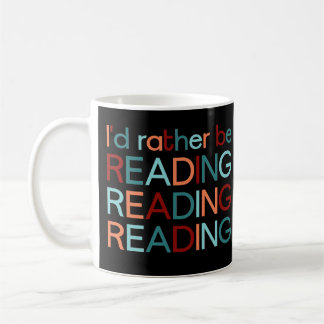 Caneca De Café Ich würde lieber lesen – I’d rather be reading