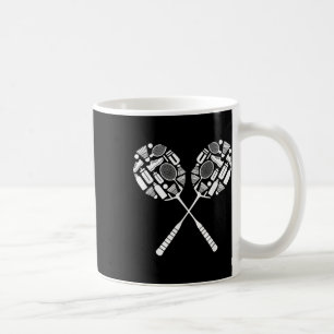 Caneca De Café Ícone do equipamento de suporte do Badminton Shutt