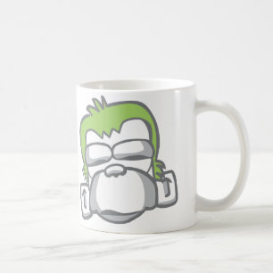 Caneca De Café Ícone mau do macaco