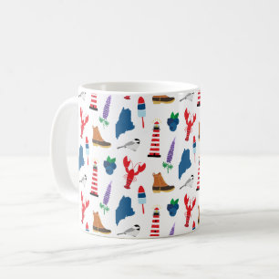 Caneca De Café Ícones Maine