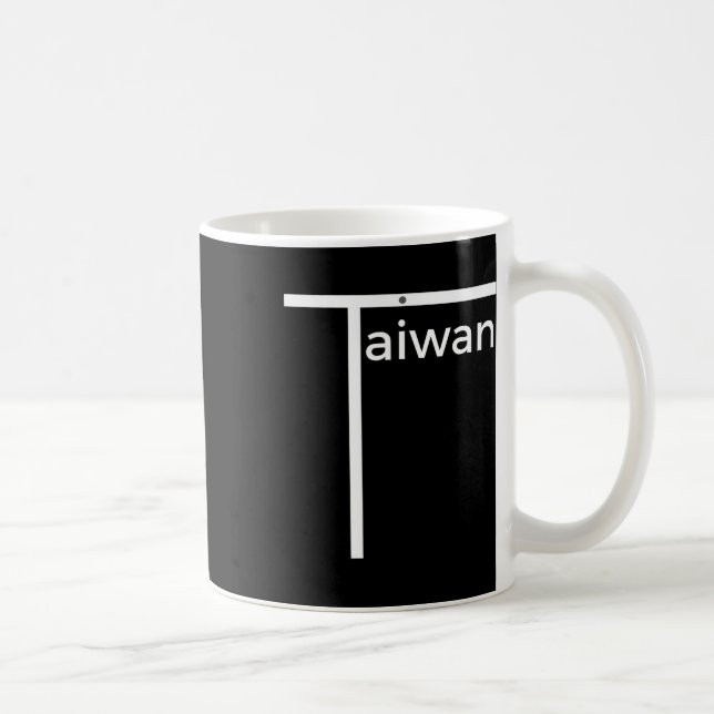 Caneca De Café Iconic Taiwan Badminton Team Inspirou Sinalizador  (Direita)