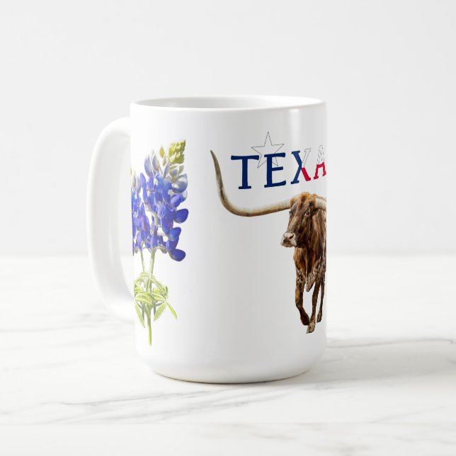 Caneca De Café Iconic Texas Mug (Frente Esquerda)