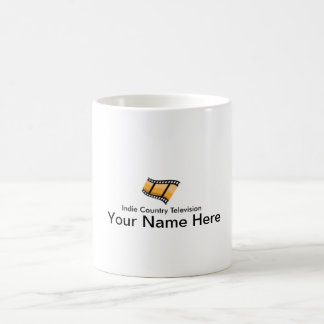 Caneca De Café ICTV Mug Seu Nome Aqui