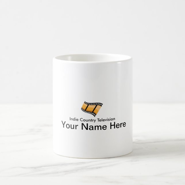 Caneca De Café ICTV Mug Seu Nome Aqui (Centro)