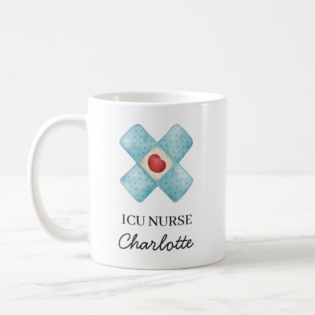 Caneca De Café ICU Nurse Coffee Mug (Esquerda)