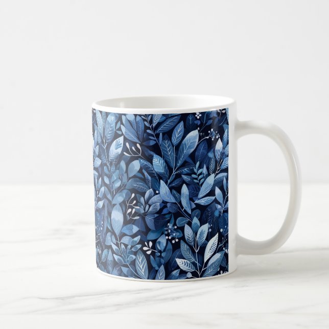 Caneca De Café Icy Winter Pattern Coffee Mug (Direita)