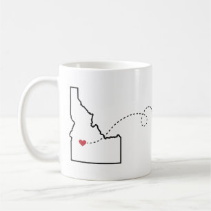 Caneca De Café Idaho a Wisconsin - Heart2Heart