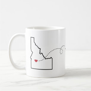 Caneca De Café Idaho ao Colorado - Heart2Heart