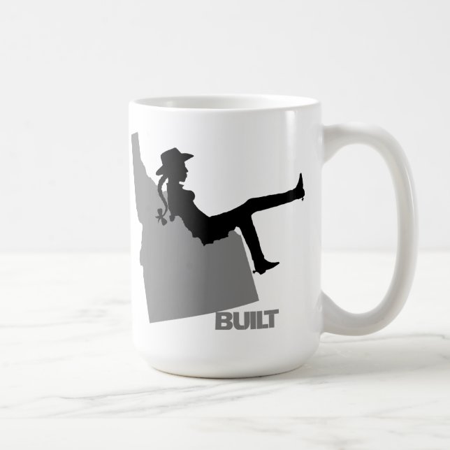 Caneca De Café Idaho Cowgirl Coffee Mug (Direita)