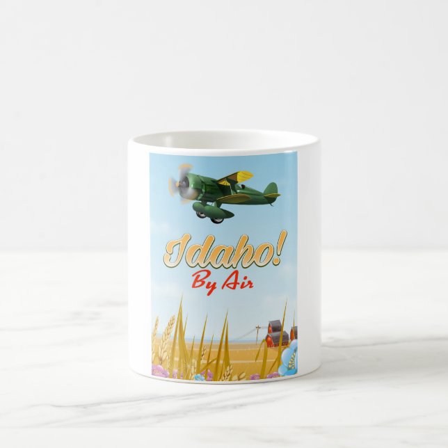 Caneca De Café Idaho! De avião (Centro)