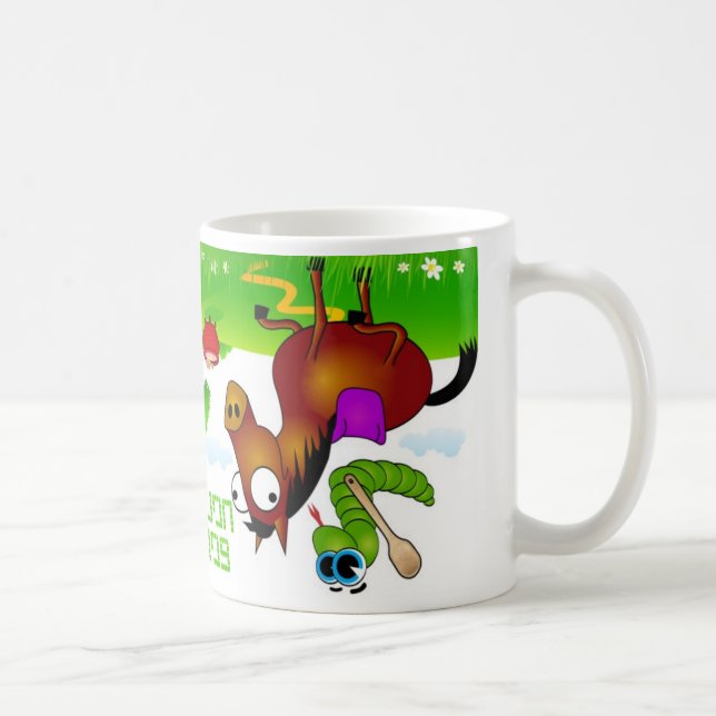 Caneca De Café Ide Zmija - i Ju Naopako (Cobra de Cabeça para Bai (Direita)