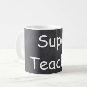 Caneca De Café Ideia de Design de Quadro de Super Professores