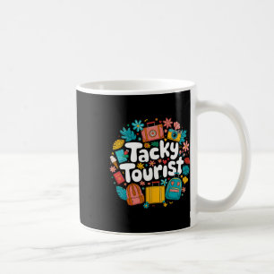 Caneca De Café Ideia de Fantasia de Férias Esquisita Havaiana Eng