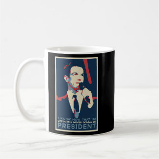 Caneca De Café Ideia De John Mulaney Nunca Será Presidente Ne