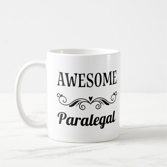 Caneca De Café Ideia de Presente de Apreciação Paralegal (Esquerda)