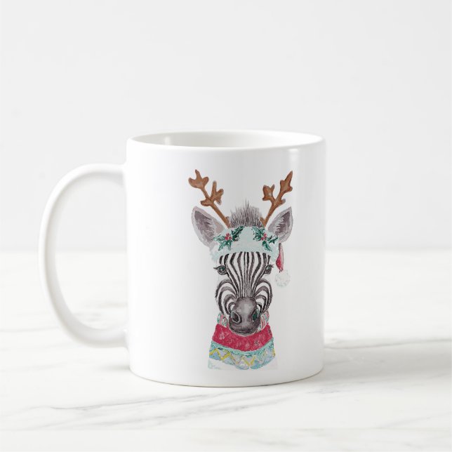 Caneca De Café Ideia de presente de Natal moderno (Esquerda)