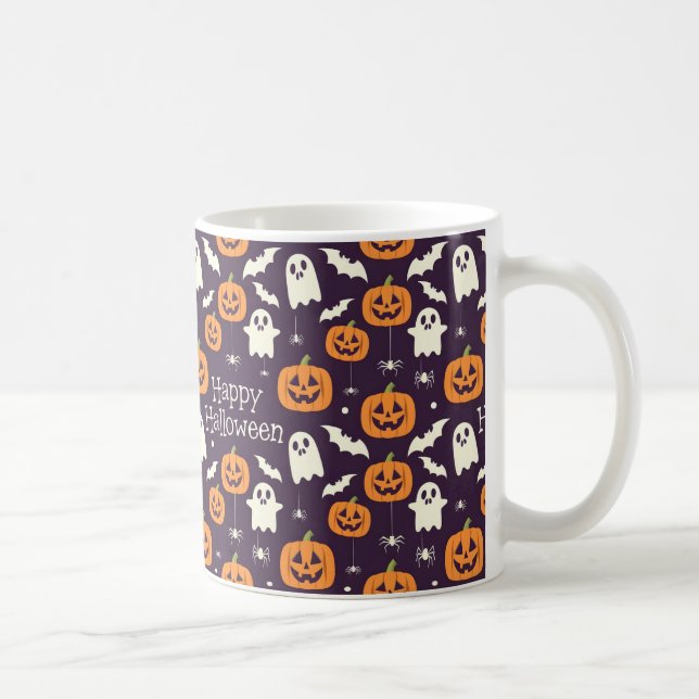 Caneca De Café Ideia do Presente de Halloween (Direita)