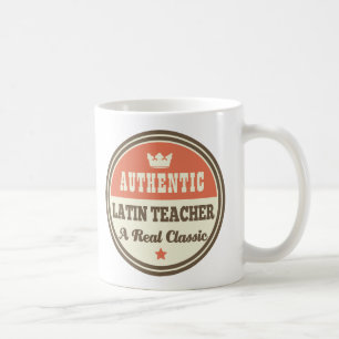 Caneca De Café Ideia Latin autêntica do presente do vintage do