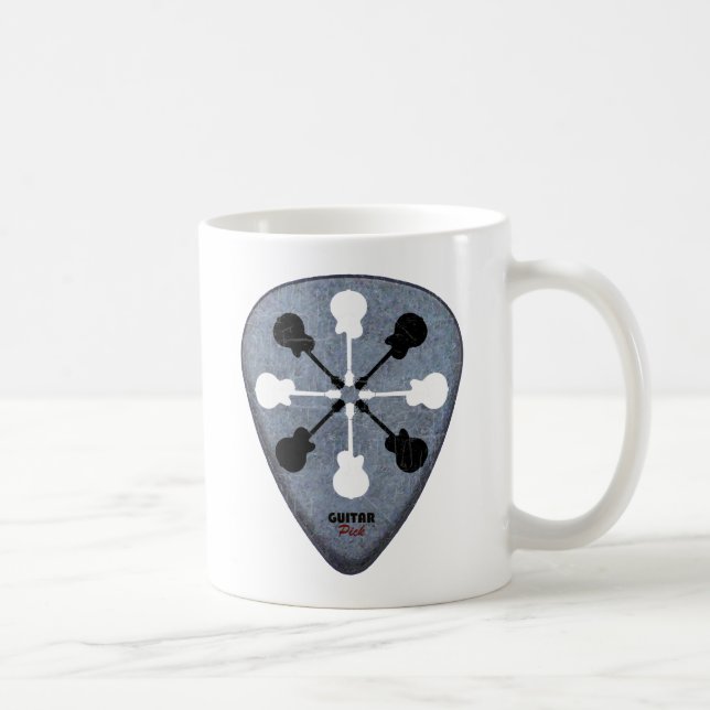 Caneca De Café ideias de guitarrista (Direita)