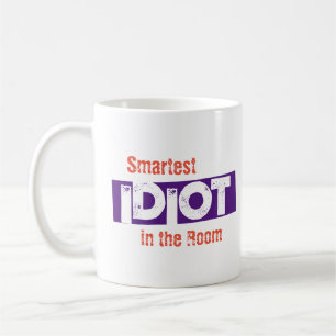 Caneca De Café Idiot Mug Mais Inteligente