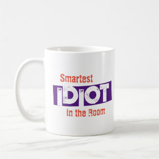 Caneca De Café Idiot Mug Mais Inteligente