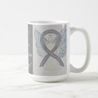 Idosos Sensibilização para o Abuso Ribbon Angel Cu
