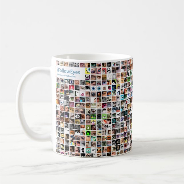 Caneca De Café @iFollowEyes 06/2010 (Esquerda)