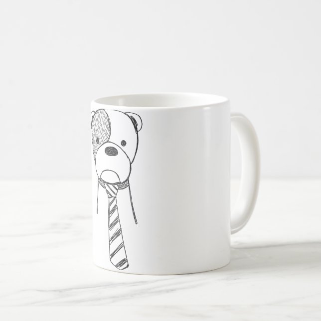 Caneca De Café Iggy o Cão (Frente Esquerda)