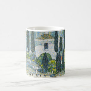 Caneca De Café Igreja (Kirche) em Cassone de Gustav Klimt
