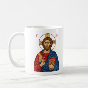 Caneca De Café Igreja Ortodoxa do Leste Europeu Senhor Jesus Cris