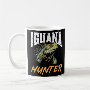 Caneca De Café Iguana Reptile Lover Herpetology Iguana Hunter Lon