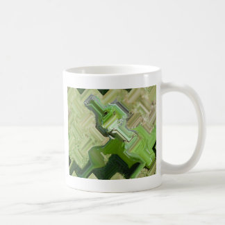 Caneca De Café Iguana Verde