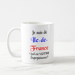 caneca de café ile de france
