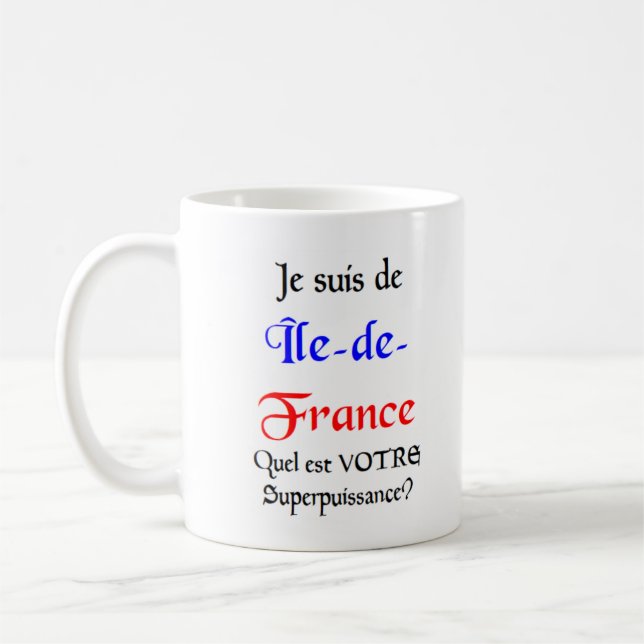 caneca de café ile de france (Esquerda)