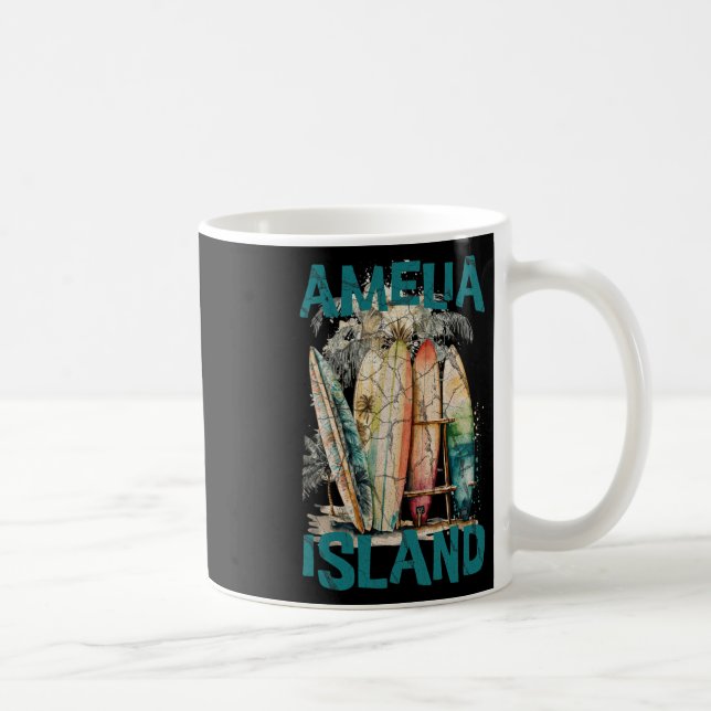 Caneca De Café Ilha Amelia Flórida (Direita)