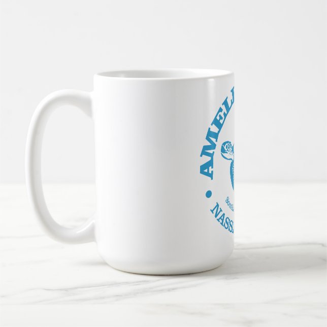 Caneca De Café Ilha Amelia (tartaruga marinha) (Esquerda)