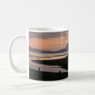 Caneca De Café Ilha Camano, WA, no Classic Mug ao Pôr do Sol