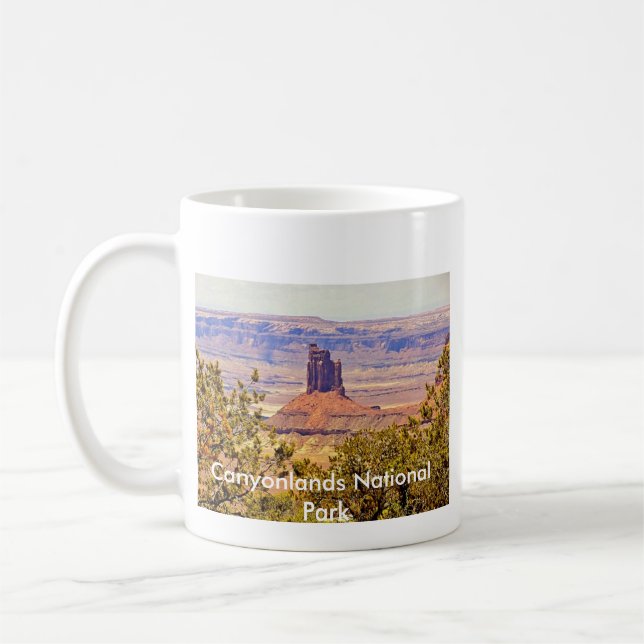 Caneca De Café Ilha de 20040602 Canyonlands- no céu (Esquerda)
