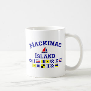 Caneca De Café Ilha de Mackinac
